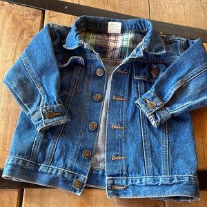 Vintage toddler boys, jean jacket